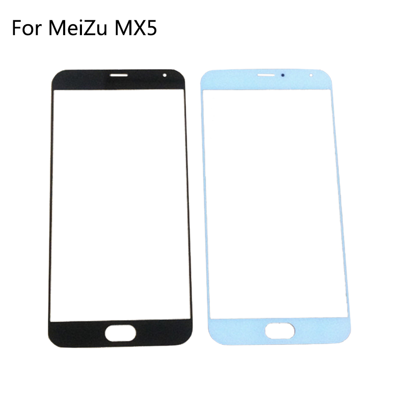 Replacement Lcd Front glass For Meizu MX5 Screen Outer Glass Lens Window Repair Without Sensor Flex cable